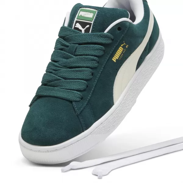  Topánky PUMA SUEDE XL 395205_21 DARK MYRTLE/WARM WHITE 