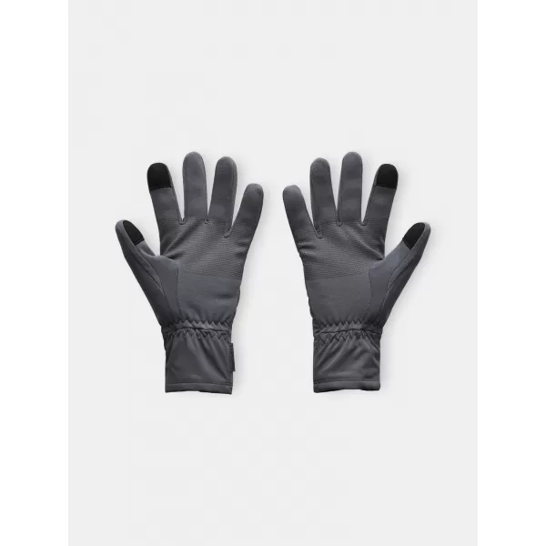 Pánske rukavice UNDER ARMOUR M'S STORM FLEECE GLOVES 6000391-025 SIVÁ 