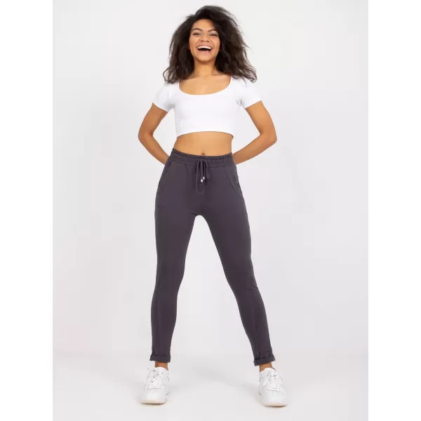  Dámske tepláky BASIC FEEL GOOD RV-DR-3589.10X GRAPHITE 