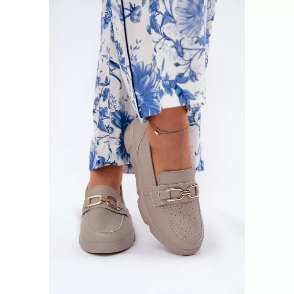  Dámske mokasíny VINCEZA 88007 BEIGE 