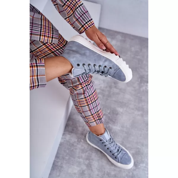  Dámske tenisky BIG STAR EE274115 LIGHT BLUE Big Star Shoes 