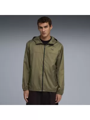 Pánska vetrovka PUMA ESS REGULAR WINDBREAKER 684625_81 LODEN GREEN