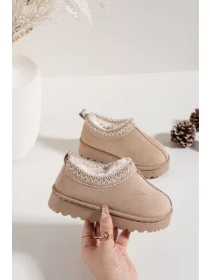 Detské snehule BOTO PRINA 39508 BEIGE
