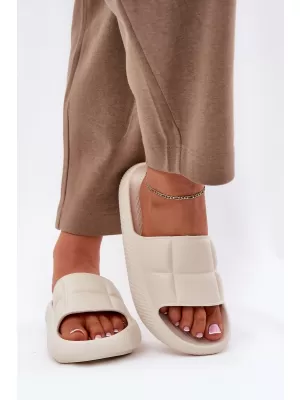 Dámske šľapky LEE MAYA 50251016 BEIGE