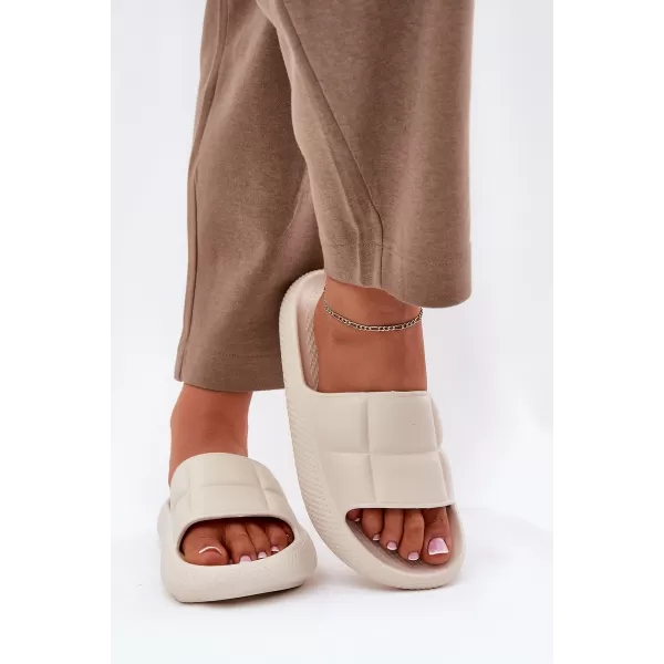  Dámske šľapky LEE MAYA 50251016 BEIGE 
