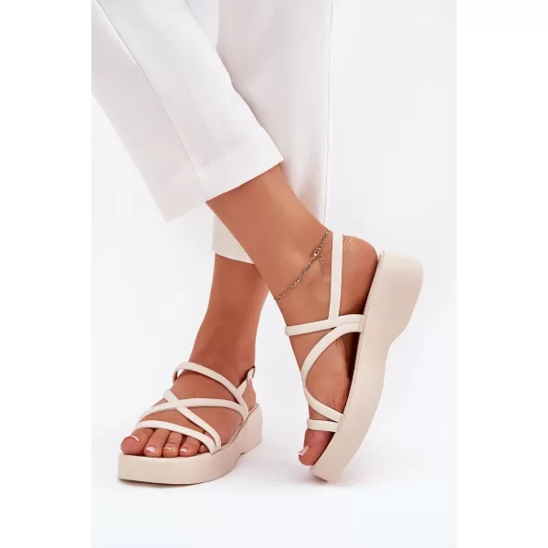  Dámske sandále BOTO CIVARA 38254 BEIGE 