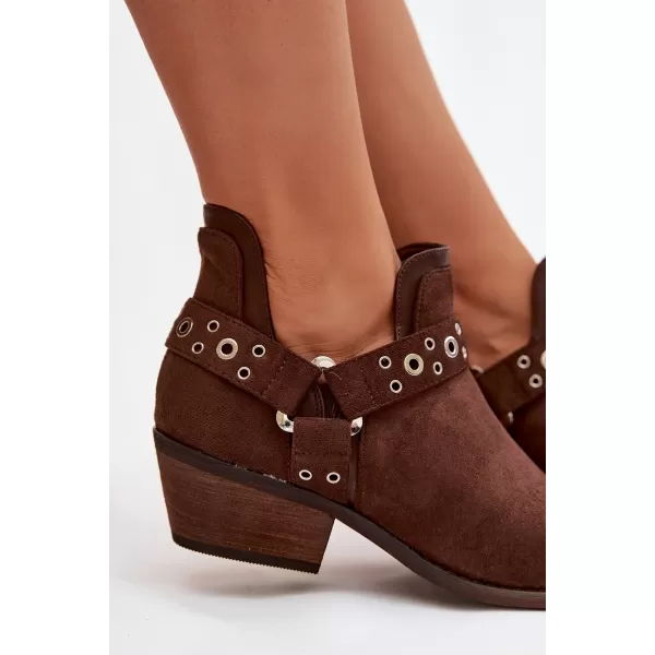  Dámske topánky BOTO VANNESSAE 41391 BROWN 