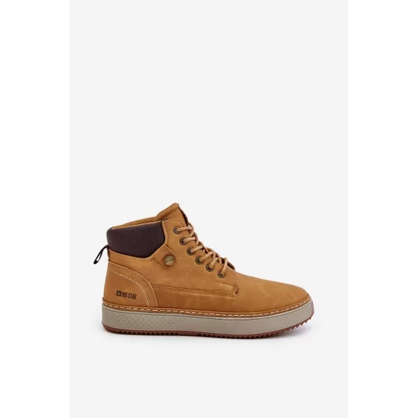  Pánske topánky BIG STAR OO174561 BROWN/BEIGE Big Star Shoes 