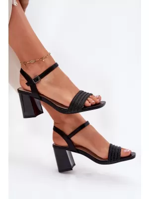 Dámske sandále VINCEZA 62228 BLACK