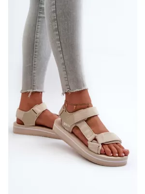 Dámske topánky BIG STAR NN274A535 BEIGE Big Star Shoes