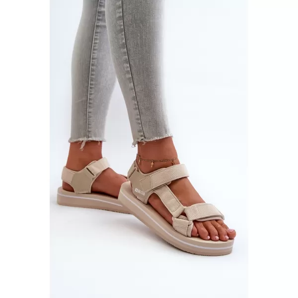  Dámske topánky BIG STAR NN274A535 BEIGE Big Star Shoes 
