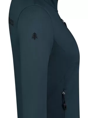 Dámska mikina powerfleece NORDBLANC SEDGE NBWFL8291 MODROZELENÁ