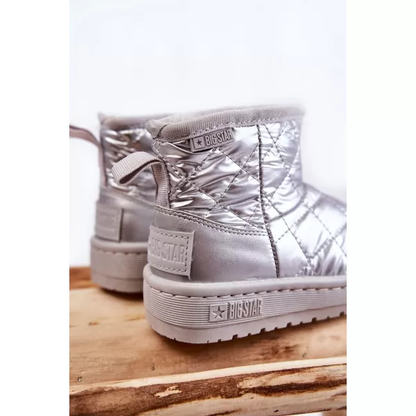  Detské snehule BIG STAR KK374241 SILVER Big Star Shoes 