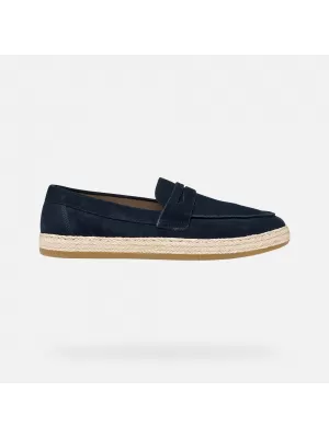 Pánske mokasíny GEOX PANTELLERIA G014528 TMAVO MODRÁ