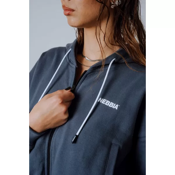  Mikina na zips POWER 895 GREY Nebbia 