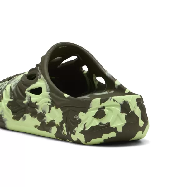  Šľapky PUMA MB.04 SLIDE 397665_14 DARK OLIVE/FIZZY LIGHT 