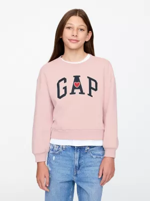 Detská mikina GAP LOGO SWEATSHIRT 628718-00 PRIMITIVE