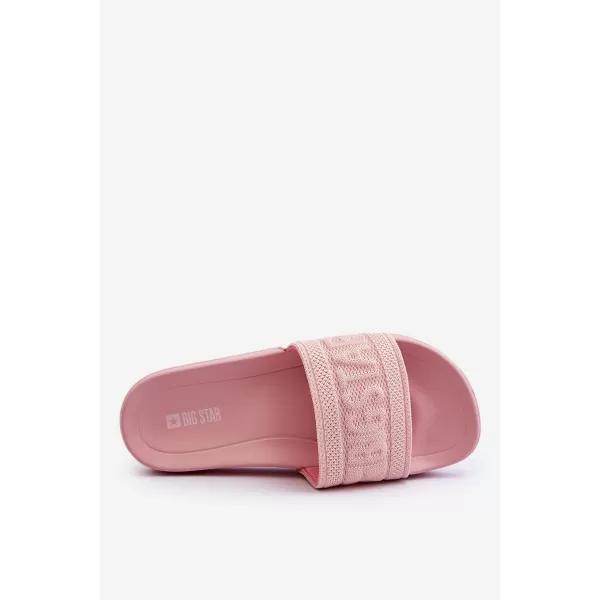  Dámske šľapky BIG STAR LL274A157 PINK Big Star Shoes 