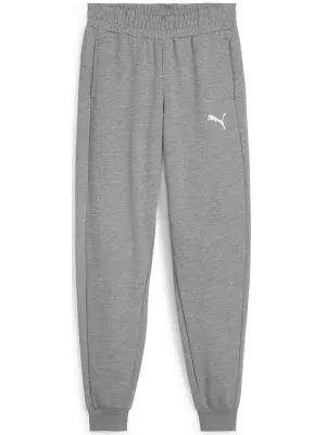 Detské nohavice PUMA TEAMGOAL CASUALS PANTS JR 658601-33 STREDNE SIVÝ VRES/BIELY