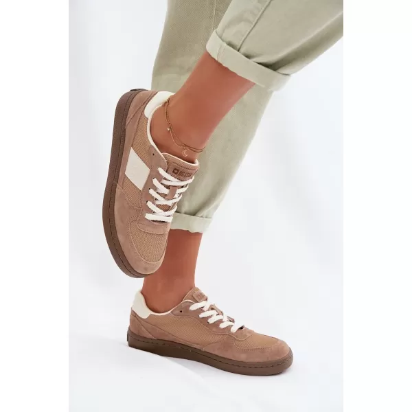  Dámske tenisky BIG STAR TT274177 BEIGE Big Star Shoes 