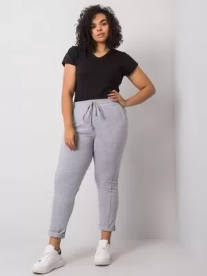 Dámske tepláky BASIC FEEL GOOD RV-DR-6300.19 GRAY