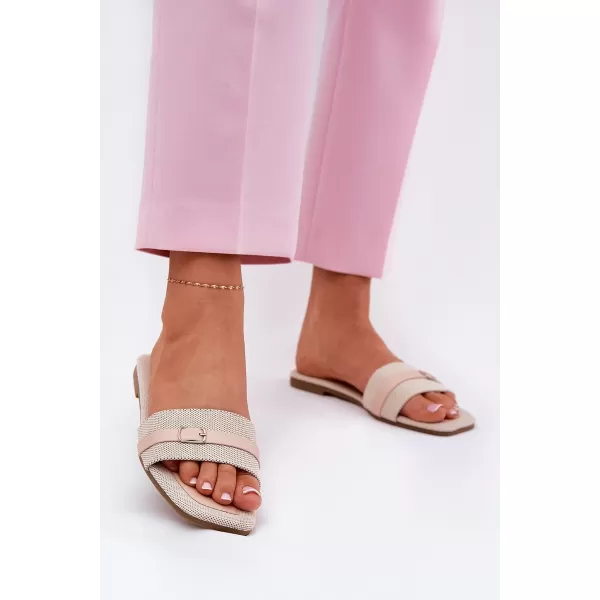  Dámske šľapky BOTO ZILINA 36376 BEIGE 