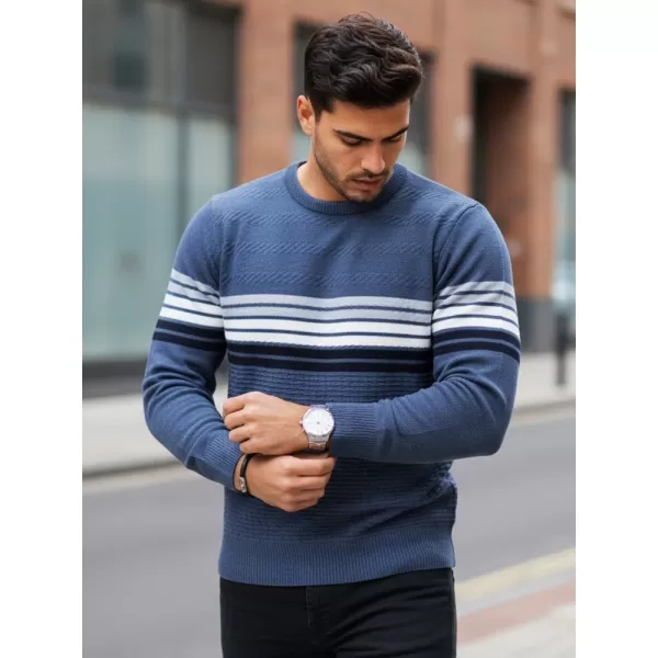 Pánsky sveter DSTREET WX2325 MODRÁ 
