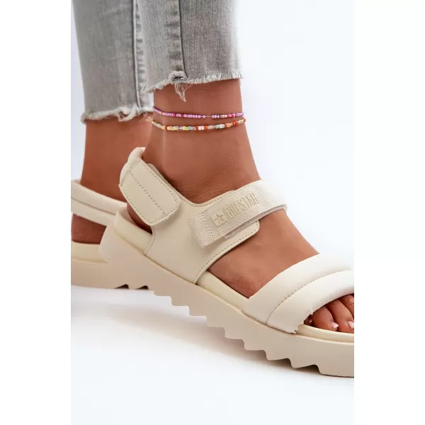  Dámske topánky BIG STAR NN274751 BEIGE Big Star Shoes 