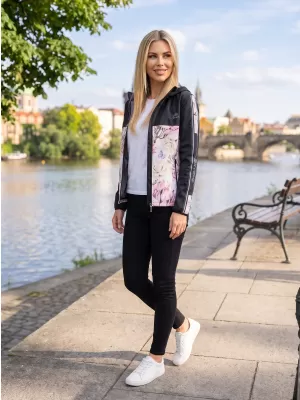 Dámska softshellová bunda premium ALTISPORT VOJ/ALW008JACK01 ČIERNA