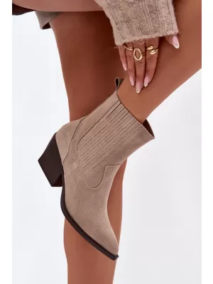 Dámske topánky na podpätku BOTO DYLIRA 40941 BEIGE