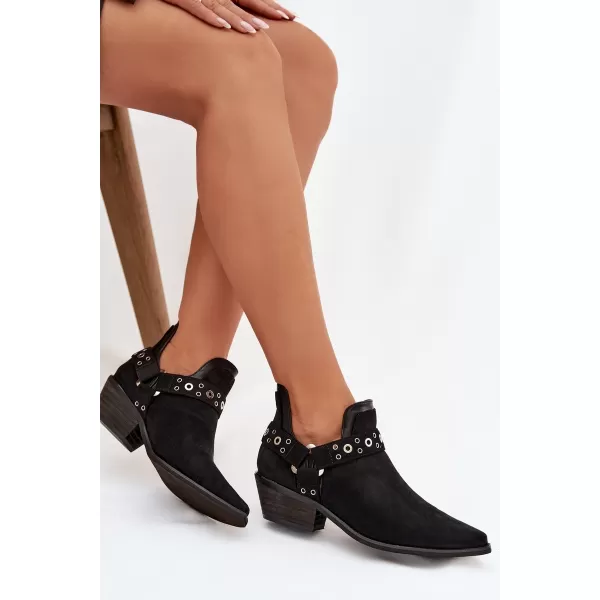  Dámske topánky BOTO VANNESSAE 41391 BLACK 
