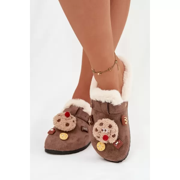  Dámske šľapky BOTO THALORA 40800 BROWN 