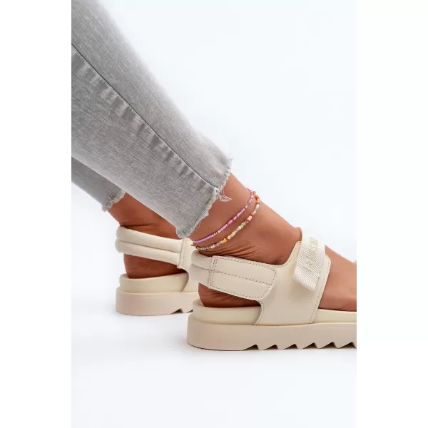  Dámske topánky BIG STAR NN274751 BEIGE Big Star Shoes 