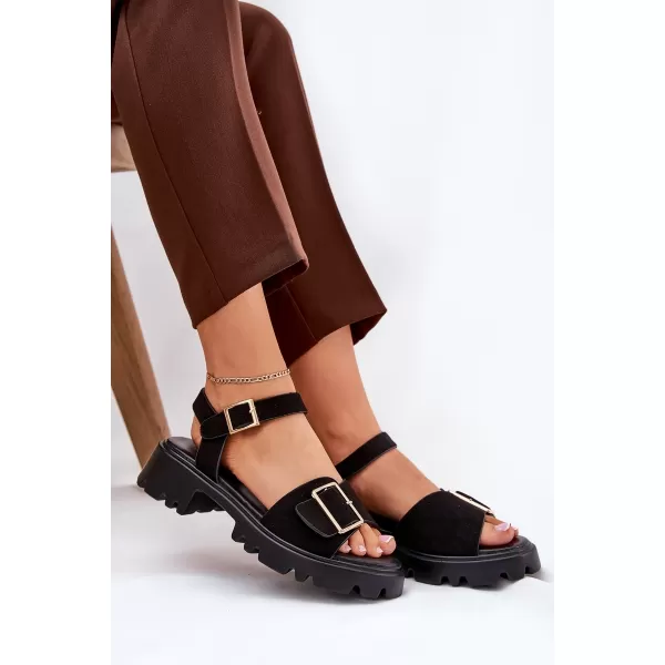  Dámske sandále BOTO GOFIELLE 36139 BLACK 