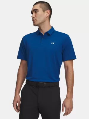 Pánske tričko UNDER ARMOUR UA T2G PIQUE POLO 6012303-426 MODRÁ