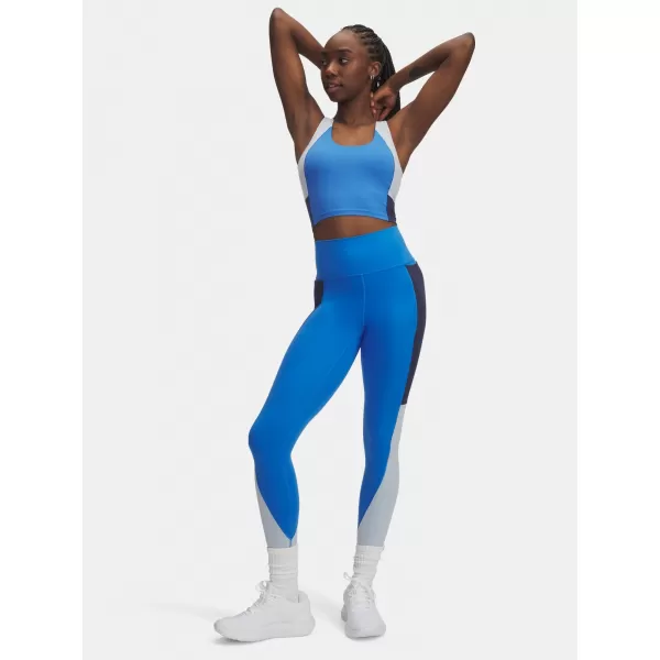  Dámske legíny MERIDIAN COLORBLOCK ANKLE LG 6004002-402 MODRÁ Under Armour 