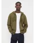 Pánska mikina GAP LOGO HOODIE ZIP 715005-48 DARK OLIVE