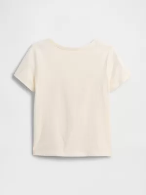 Detské tričko GAP BOYFRIEND TEE 837981-00 CANDY CANE