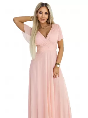 Dámske šaty NUMOCO 635-7 BROSKYŇOVÁ