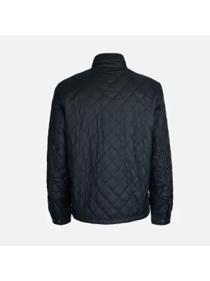 Pánska bunda GEOX BARBERIGO G014357 TMAVO MODRÁ