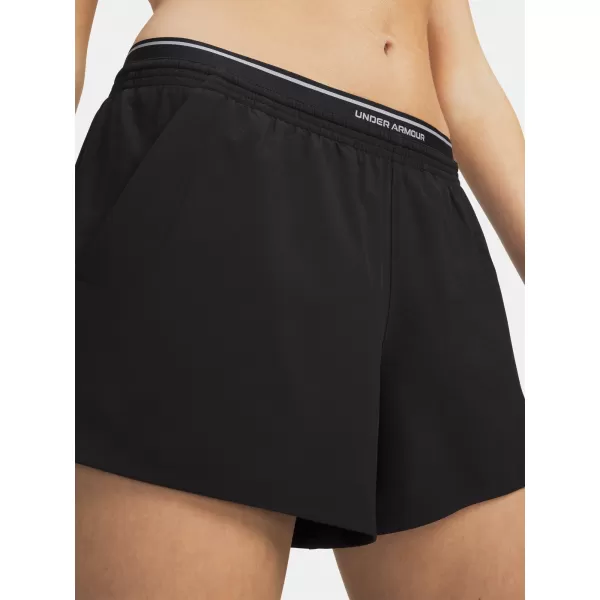  Dámske kraťasy UNDER ARMOUR VANISH WOVEN 3IN SHORTS 6009965-008 ČIERNA 