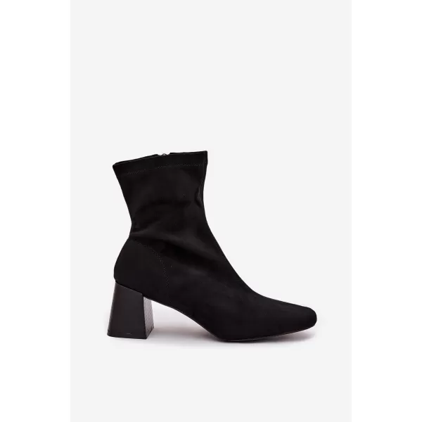  Dámske topánky na podpätku BOTO OLIANNE 40587 BLACK 