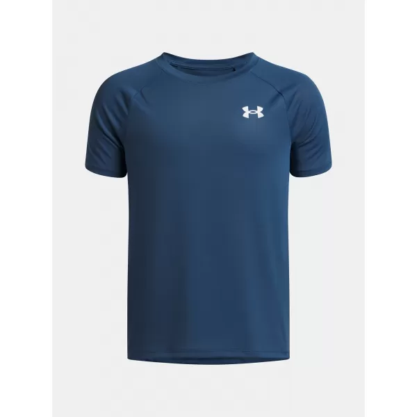  Chlapčenské tričko UNDER ARMOUR UA TECH 2.0 SS 1363284-498 MODRÁ 