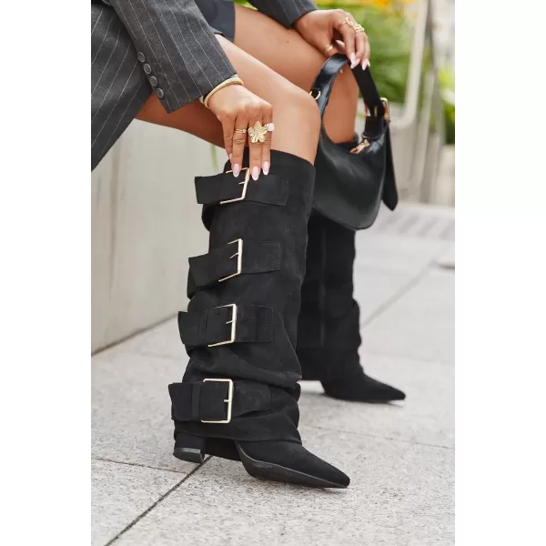  Dámske čižmy BOTO ISAVELLE 39162 BLACK 