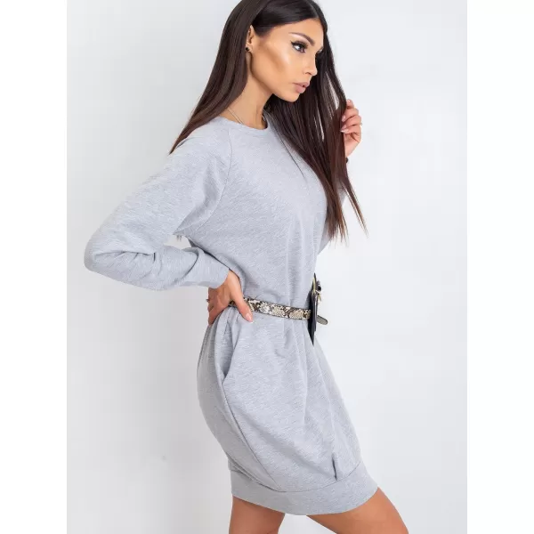 Dámske šaty BASIC FEEL GOOD RV-TU-5184.93P GRAY 