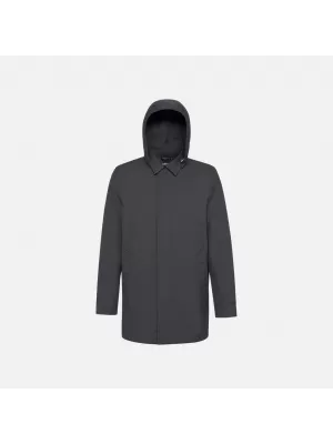 Pánska parka GEOX JACOPO G014364 ŠEDÁ