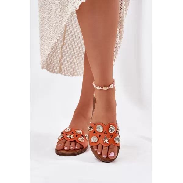  Dámske šľapky BOTO NALOTHIEL 37791 ORANGE 