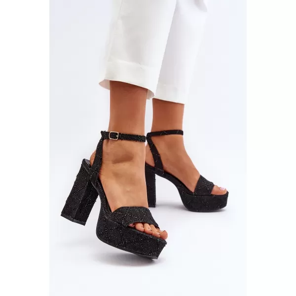  Dámske sandále BOTO ACRANA 30165 BLACK 