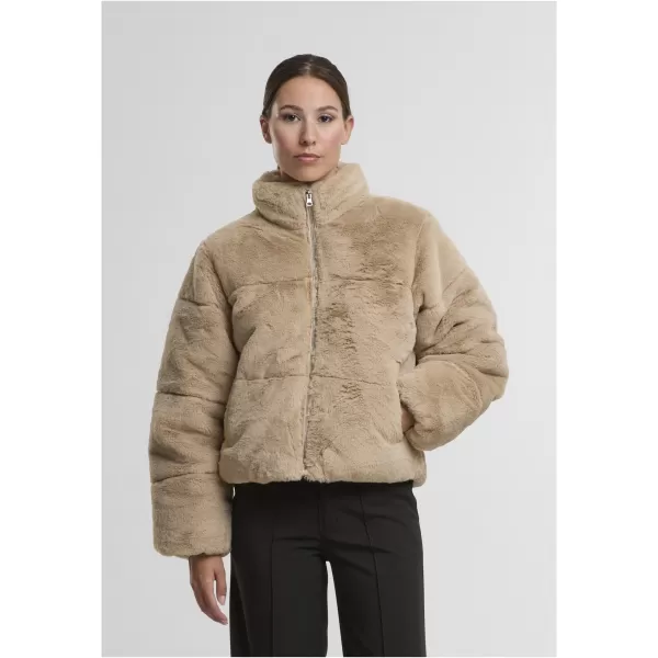  Dámska bunda URBAN CLASSICS TB7935 MOKRÝ PIESOK 