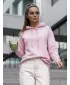 Dámska mikina DSTREET BY1137 RUŽOVÁ